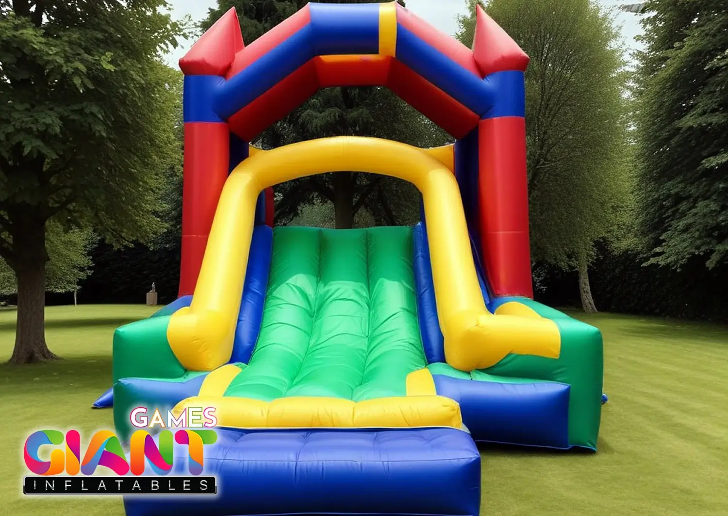 Outdoor-slide-bouncy-castle