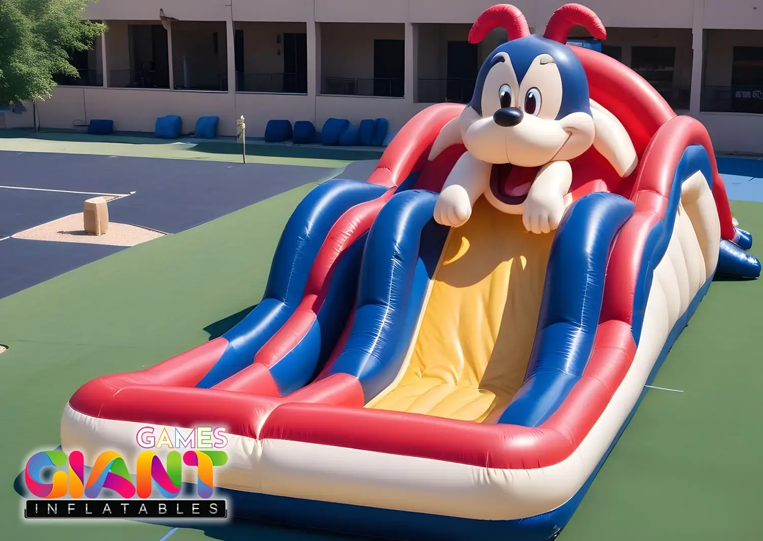 Outdoor-custom-inflatable-slide