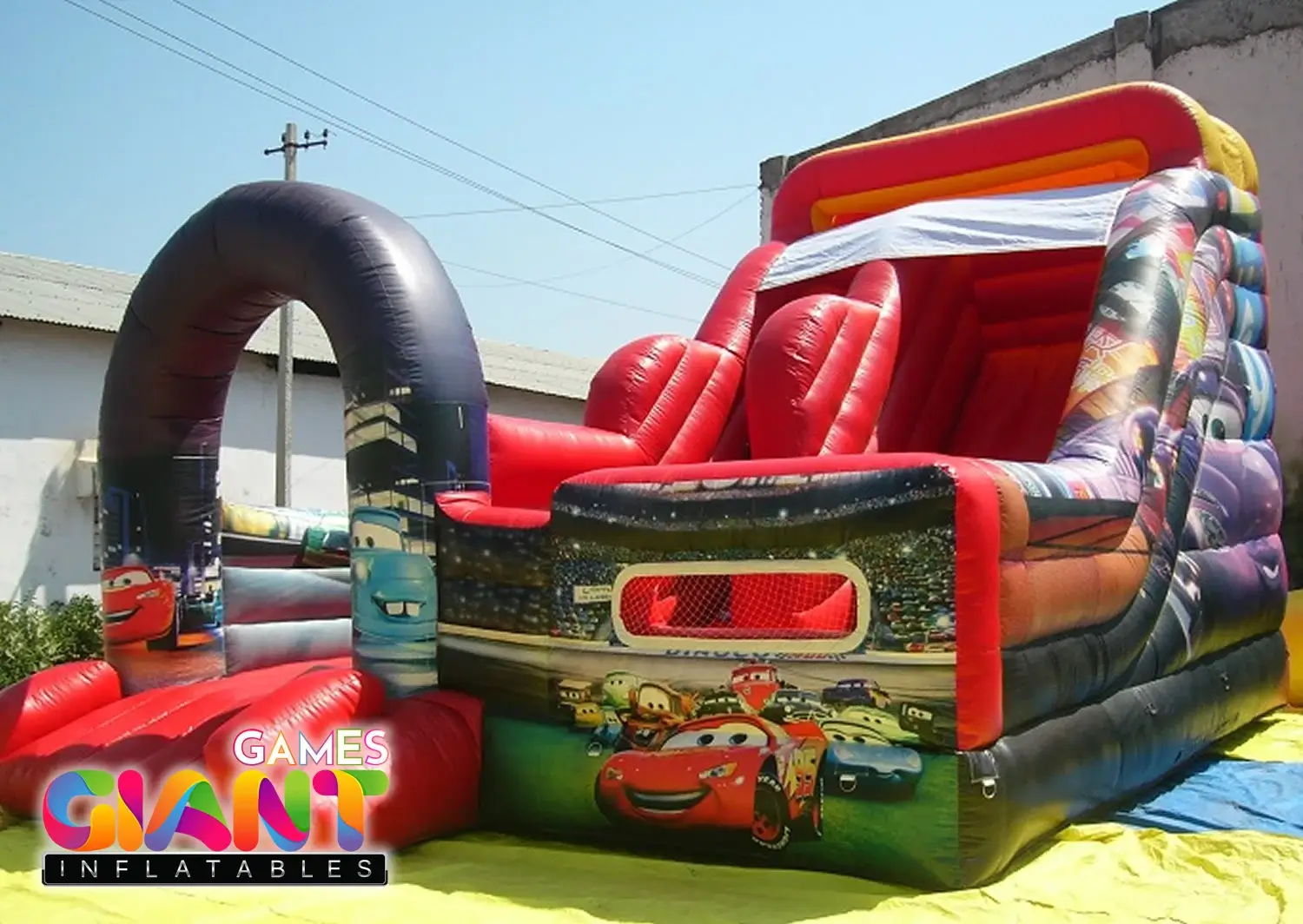 Premium-inflatable-racing-slide