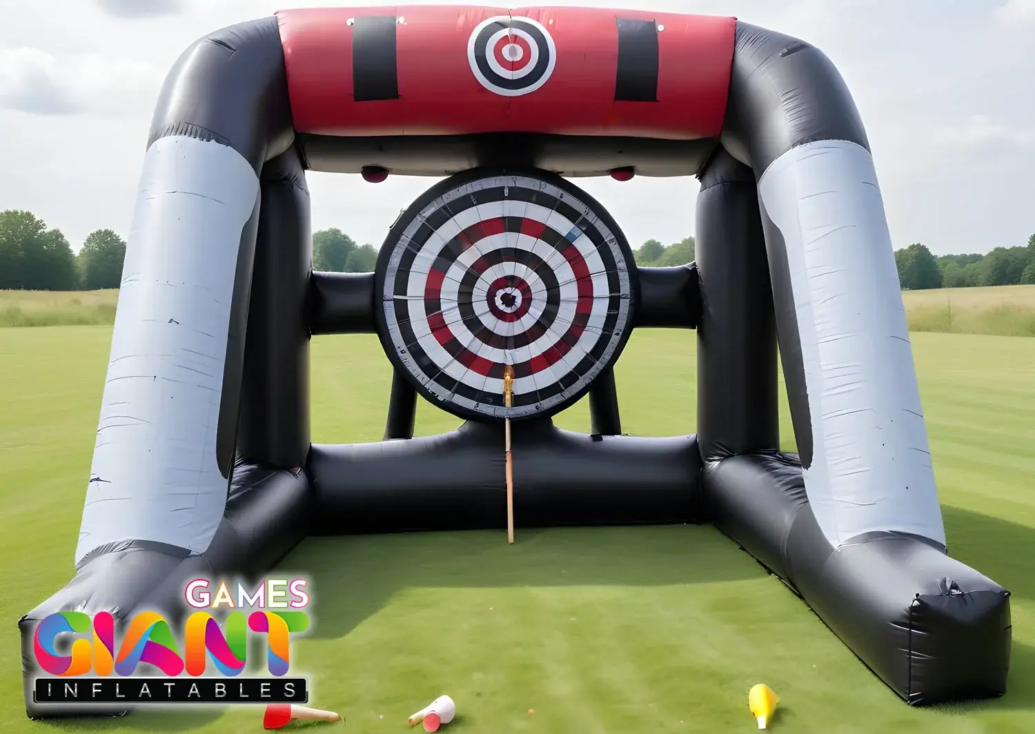 Event-axe-throwing-inflatable