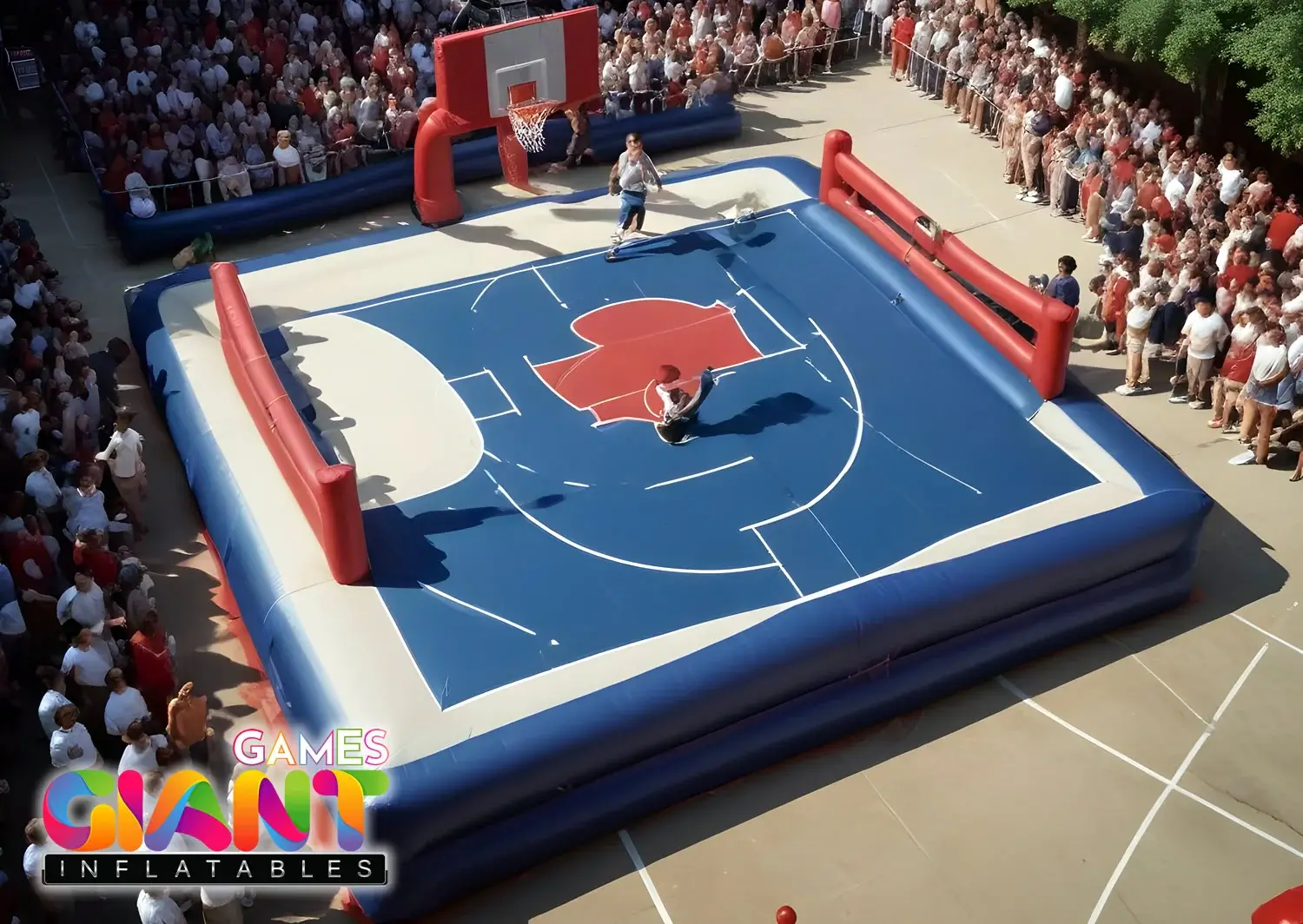 Inflatable-basketball-game