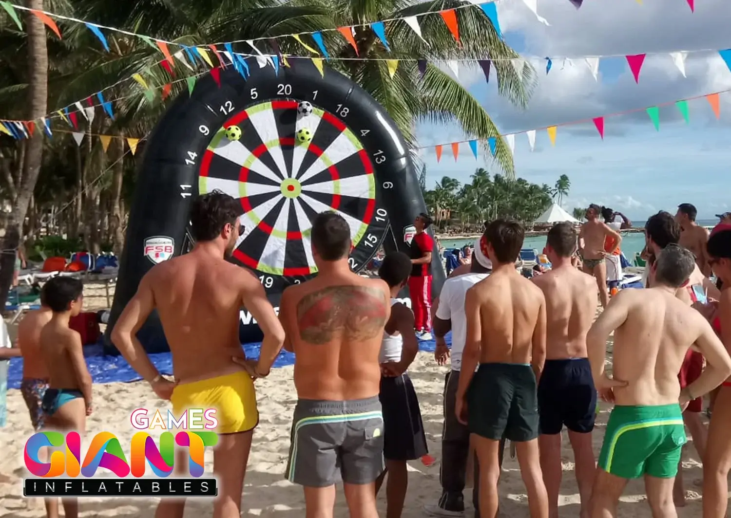 Giant-inflatable-dartboard