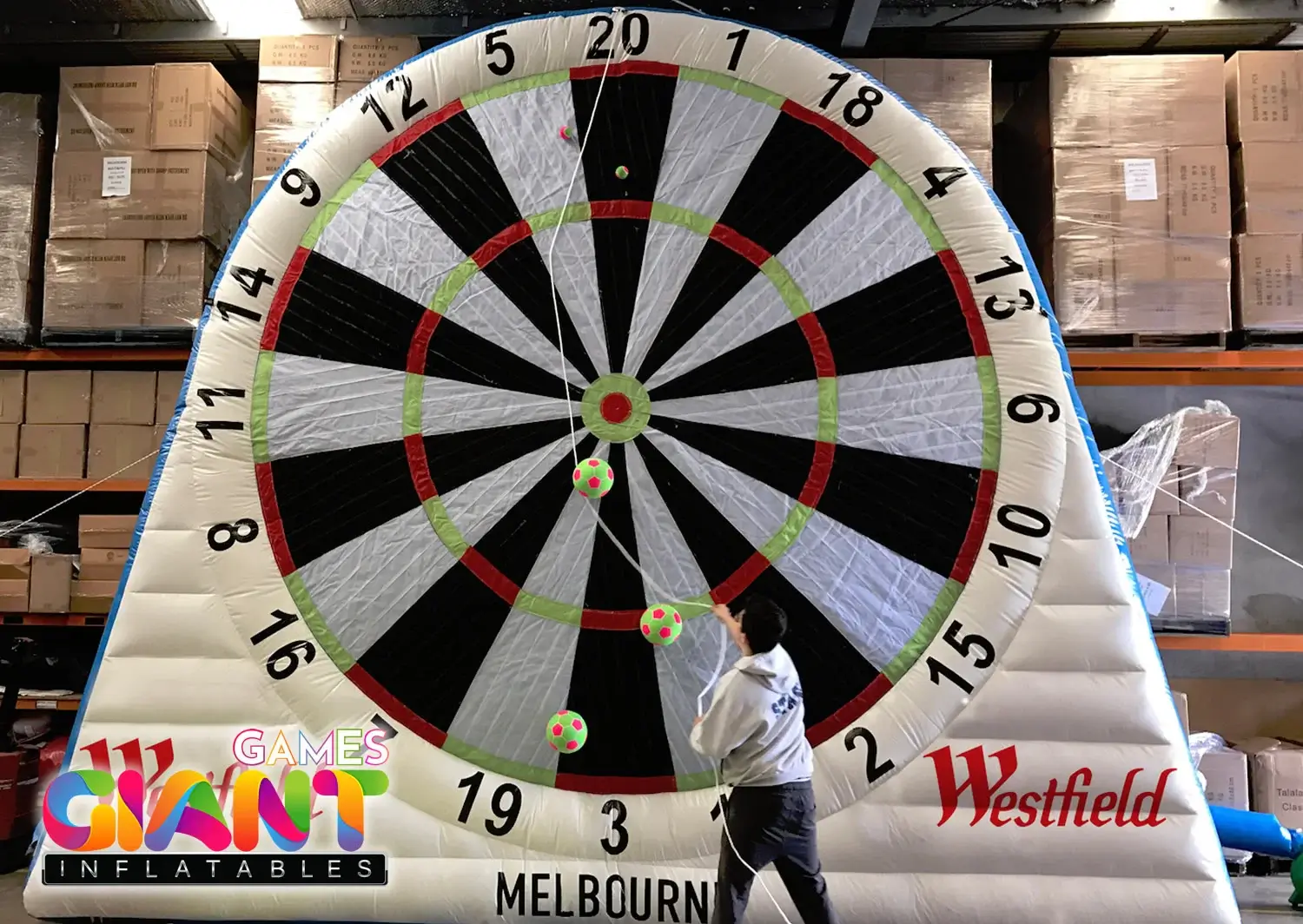 Inflatable-dartboard-game