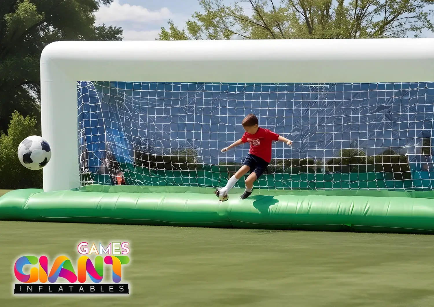 Inflatable-soccer-target-game