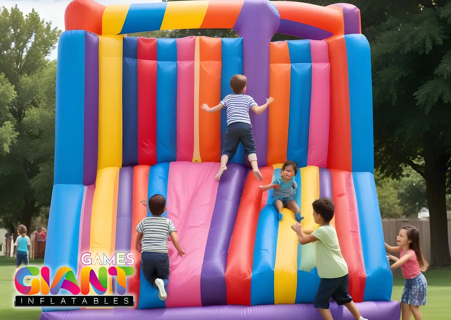 Giant-inflatable-velcro-wall