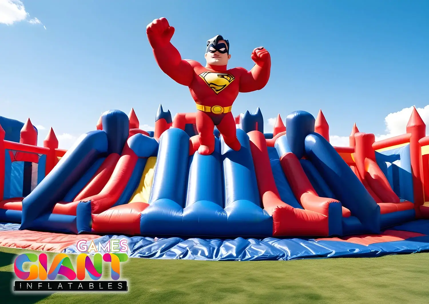 Inflatable-superhero-theme-park