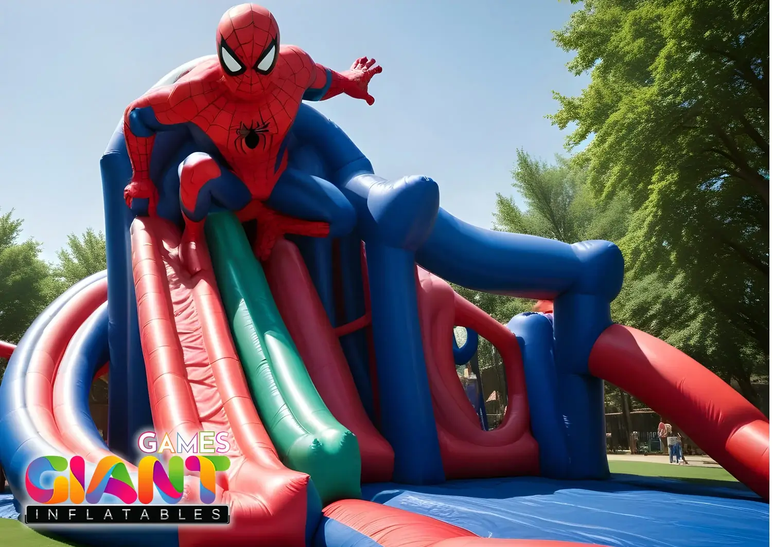 Safe-superhero-toddler-inflatable-park