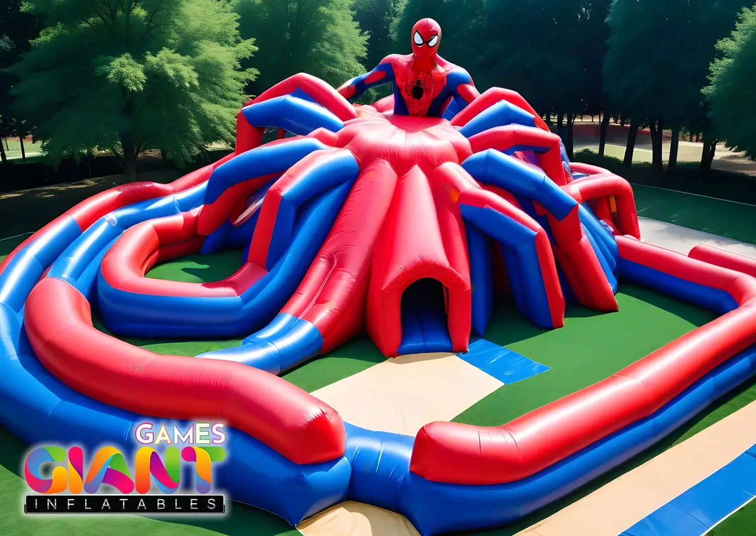 Toddler-superhero-inflatable-park