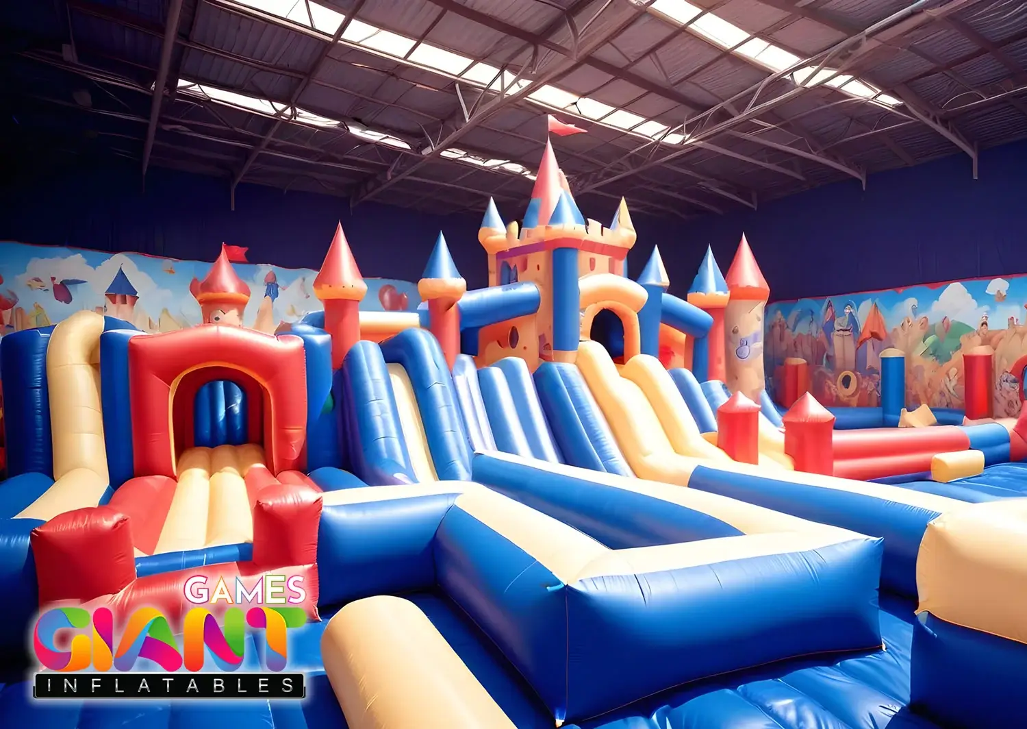 Commercial-indoor-inflatable-park