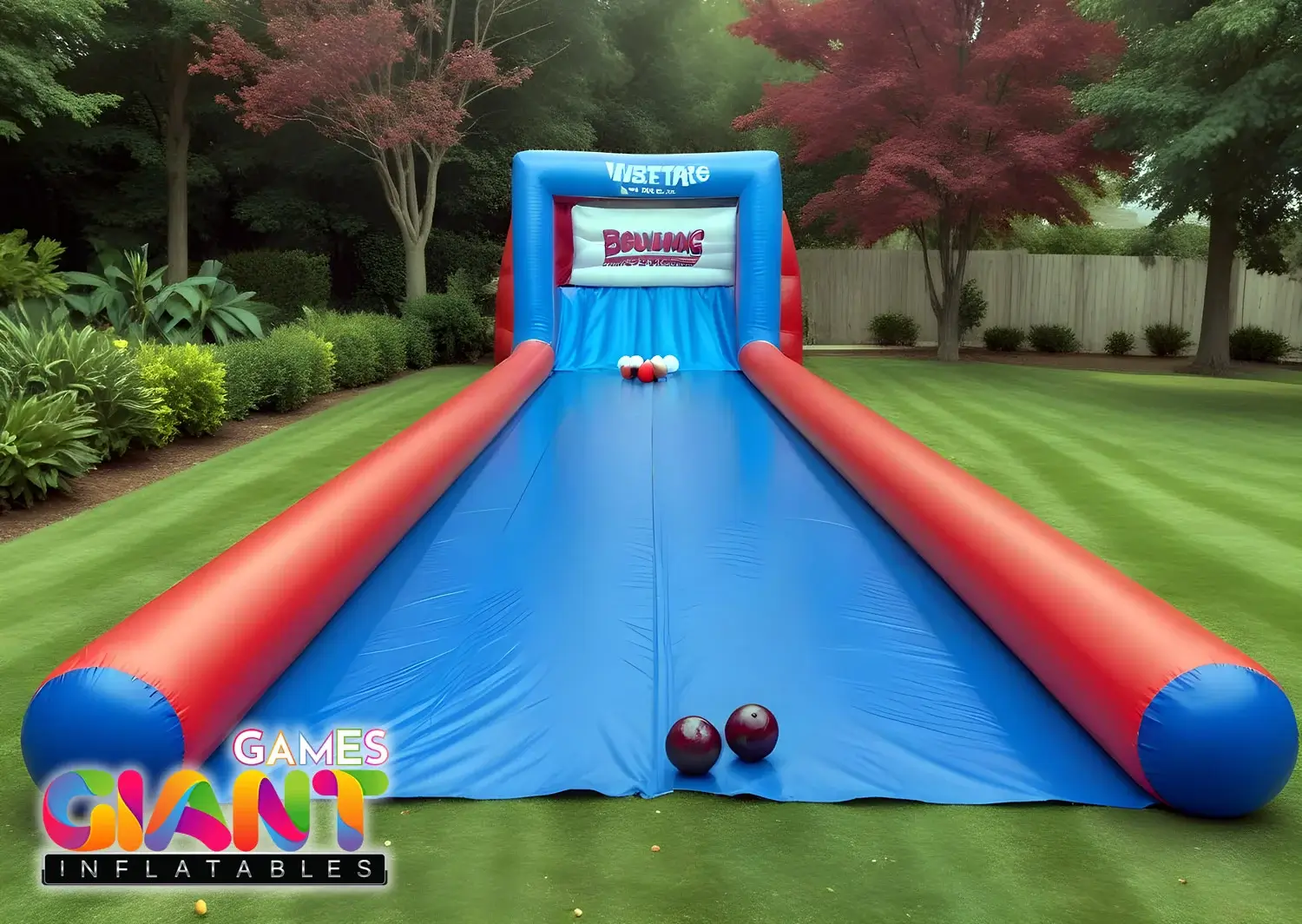 Event-inflatable-bowling-alley-game