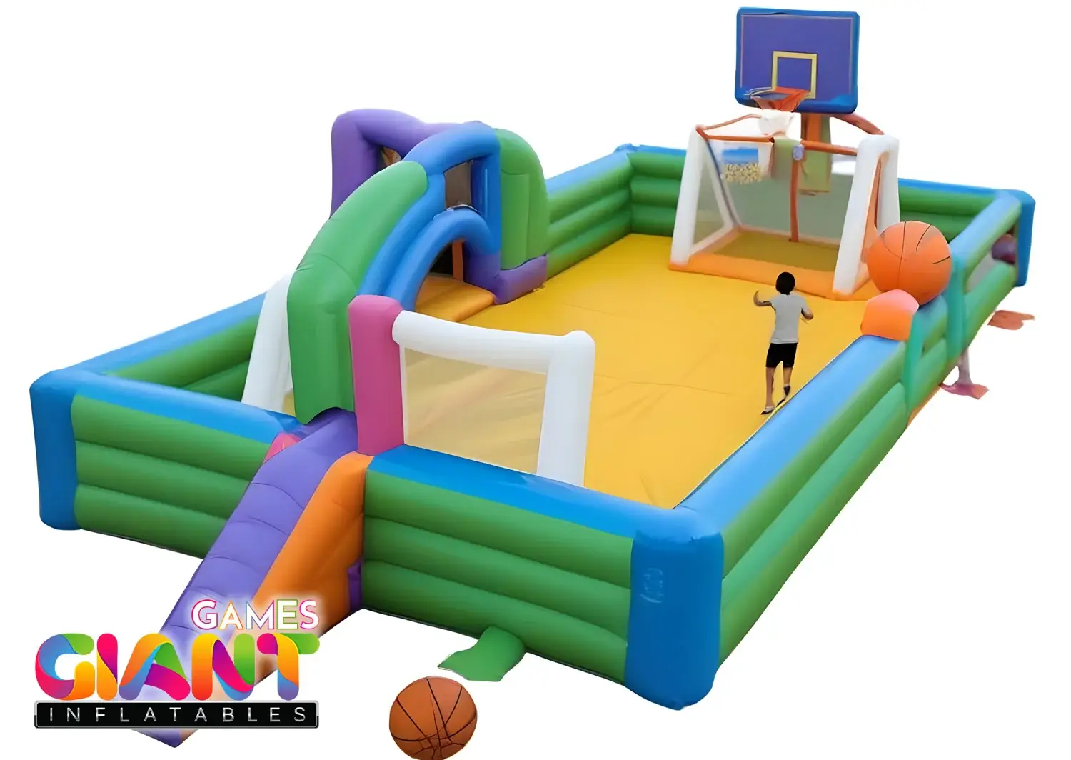 Inflatable-basketball-arena