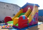 Adult-dual-lane-inflatable-giant-high-slide