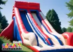 Two-lane-high-slide-inflatable