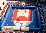 Giant-inflatable-basketball-game